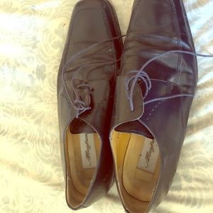 Black Mezlan Oxfords